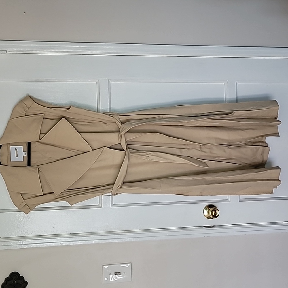 Womens Linen trench vest
